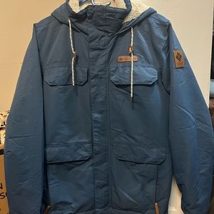 Columbia Jacket, Super Thick,heavy, Waterproof. For -Winter’s Temp